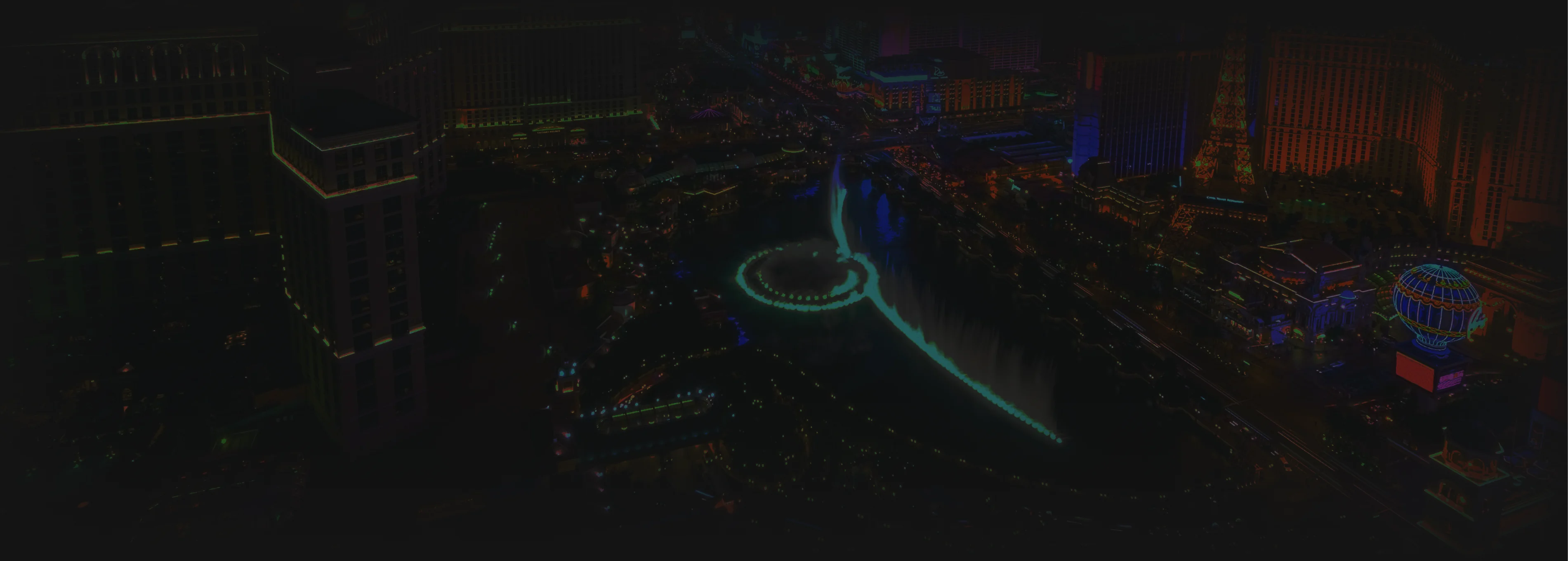 Las Vegas birdseye view